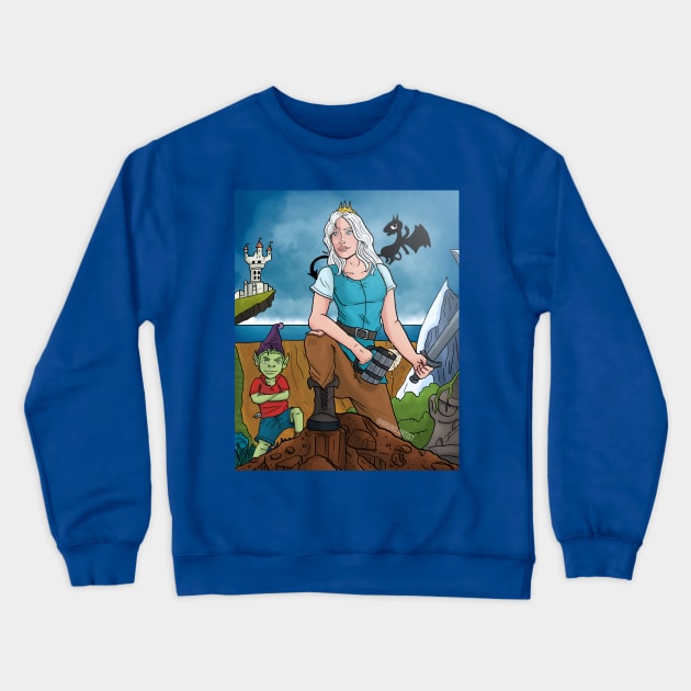 Disenchanted Crewneck Sweatshirt by Bruno.Artist 